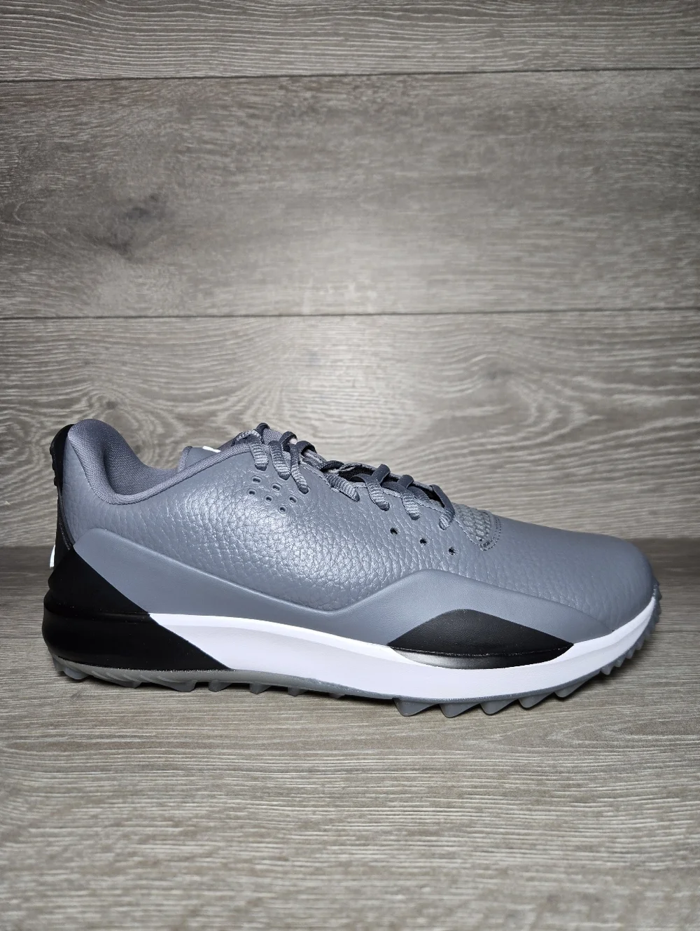 New Nike Air Jordan ADG 3 Cool Gray White Black Golf Shoes CW7242-003 Men's Sz 8